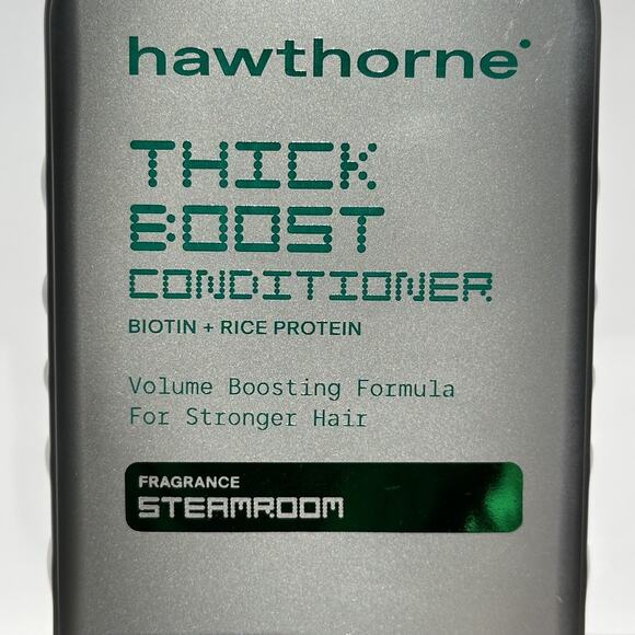 Hawthorne Thick Boost Conditioner Biotin + Rice Protein - Steamroom - 16fl oz - Picture 2 of 5